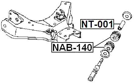 NISSAN NAB-140 Technical Schematic
