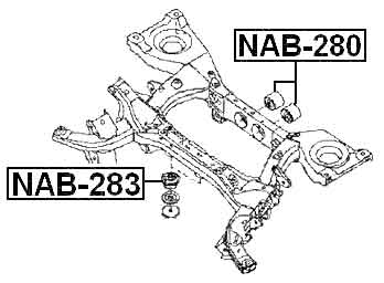 NISSAN NAB-280 Technical Schematic