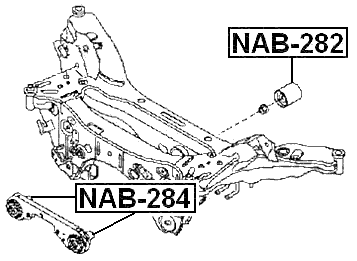NISSAN NAB-282 Technical Schematic
