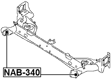 Febest NAB-340 Technical Schematic