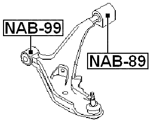 NISSAN NAB-99 Technical Schematic
