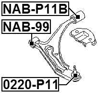 NISSAN NAB-P11B Technical Schematic