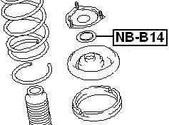 NISSAN NB-B14 Technical Schematic