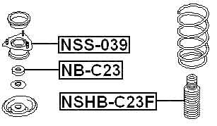 NISSAN NB-C23 Technical Schematic