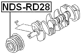 Febest NDS-RD28 Technical Schematic