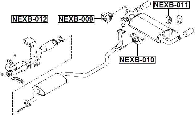 2004-Nissan-Frontier-Exhaust-System-Diagram
