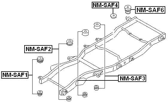 NISSAN NM-SAF2 Technical Schematic