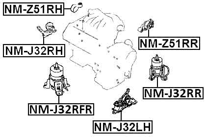 NISSAN NM-Z51RR Technical Schematic