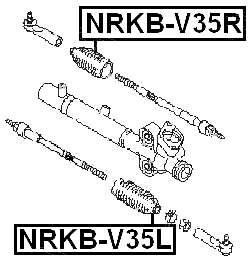 NISSAN NRKB-V35L Technical Schematic