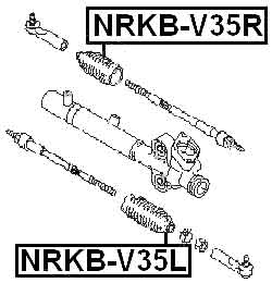 INFINITI NRKB-V35R Technical Schematic
