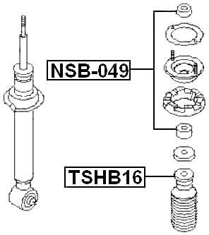NISSAN NSB-049 Technical Schematic