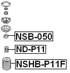 NISSAN NSB-050 Technical Schematic