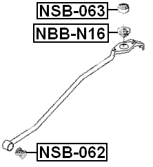 NISSAN NSB-062 Technical Schematic