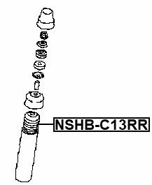 NISSAN NSHB-C13RR Technical Schematic