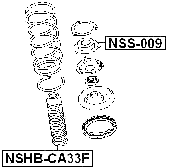 NISSAN NSHB-CA33F Technical Schematic