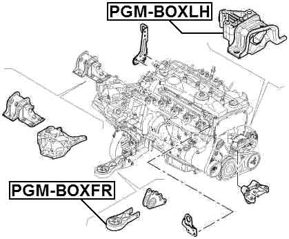 FIAT PGM-BOXLH Technical Schematic