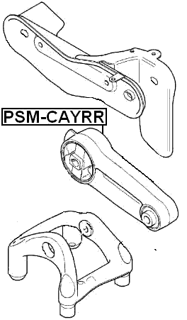 Febest PSM-CAYRR Technical Schematic