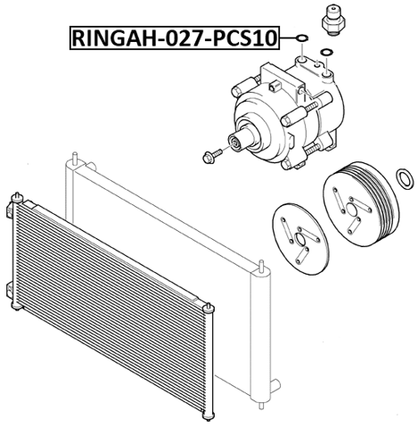 MERCURY RINGAH-027-PCS10 Technical Schematic