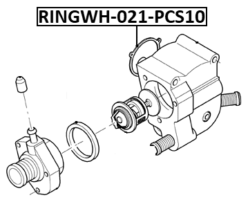 MERCURY RINGWH-021-PCS10 Technical Schematic