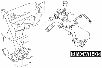 AUDI RINGWH-B5 Technical Schematic