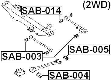 SUBARU SAB-003 Technical Schematic