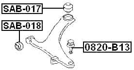 SUBARU SAB-018 Technical Schematic