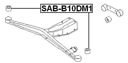 SUBARU SAB-B10DM1 Technical Schematic