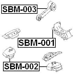 SUBARU SBM-002 Technical Schematic