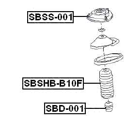 SUBARU SBSHB-B10F Technical Schematic