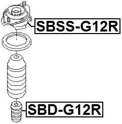 SUBARU SBSS-G12R Technical Schematic