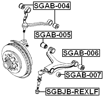 SSANG YONG SGAB-006 Technical Schematic