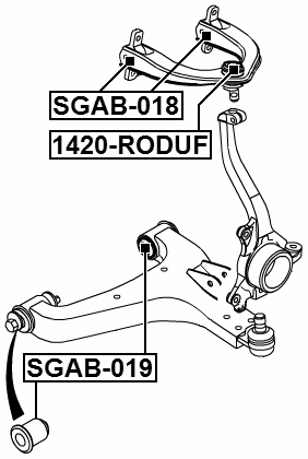 SSANG YONG SGAB-018 Technical Schematic