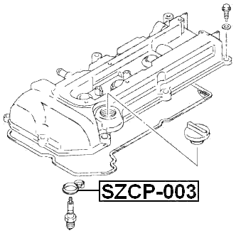 SUZUKI SZCP-003 Technical Schematic