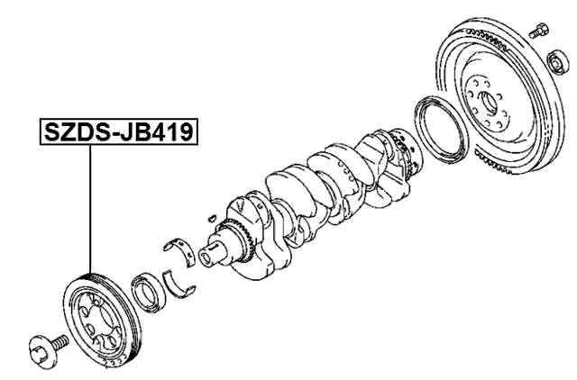 SUZUKI SZDS-JB419 Technical Schematic
