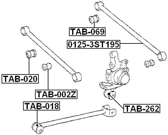 TOYOTA TAB-002Z Technical Schematic