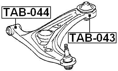 TOYOTA TAB-043 Technical Schematic