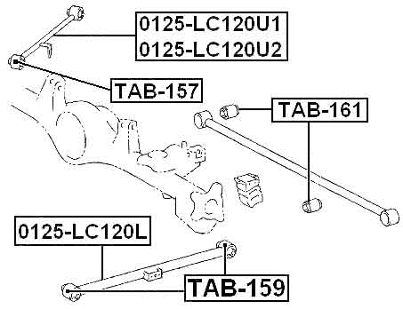 LEXUS TAB-157 Technical Schematic