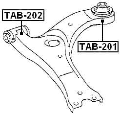 TOYOTA TAB-201 Technical Schematic