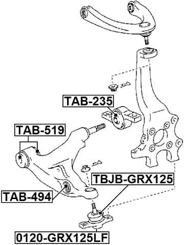 LEXUS TAB-519 Technical Schematic