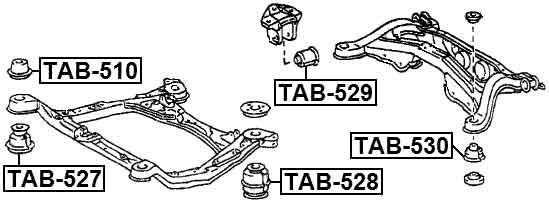 TOYOTA TAB-530 Technical Schematic