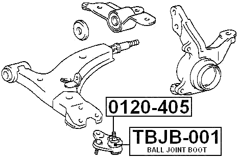 TOYOTA TBJB-001 Technical Schematic
