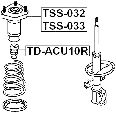LEXUS TD-ACU10R Technical Schematic