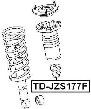 TOYOTA TD-JZS177F Technical Schematic