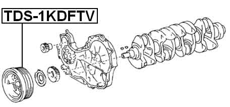 TOYOTA TDS-1KDFTV Technical Schematic