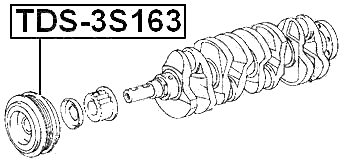 TOYOTA TDS-3S163 Technical Schematic