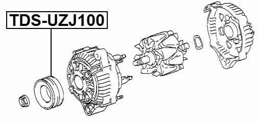 TOYOTA TDS-UZJ100 Technical Schematic