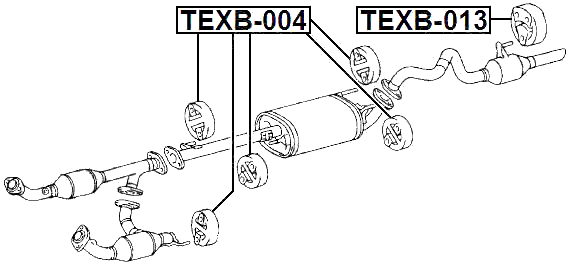 TOYOTA TEXB-004 Technical Schematic