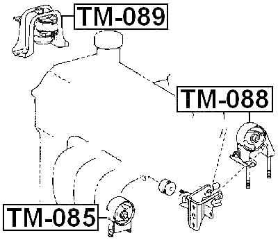 TOYOTA TM-089 Technical Schematic