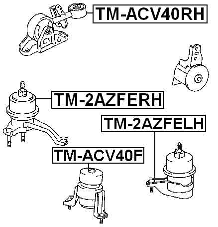 TOYOTA TM-2AZFERH Technical Schematic