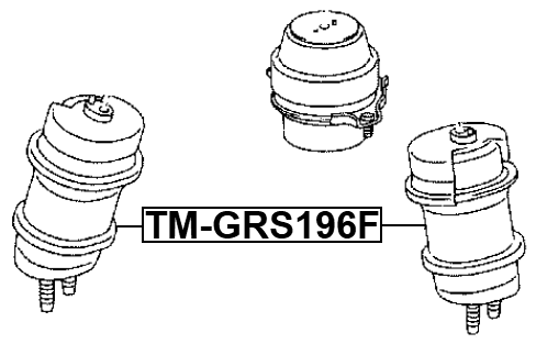LEXUS TM-GRS196F Technical Schematic